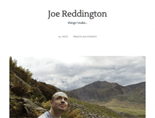 Tablet Screenshot of joereddington.com